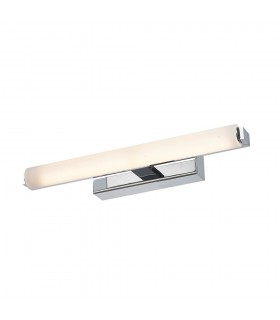 Modern LED Wall Lamp Chrome, Warm White 3000K 840lm - 1