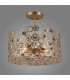 Modern Flush Ceiling Light Golden Champagne 5 Light , E14 - 2