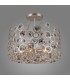 Modern Flush Ceiling Light Champagne Silver 5 Light , E14 - 2