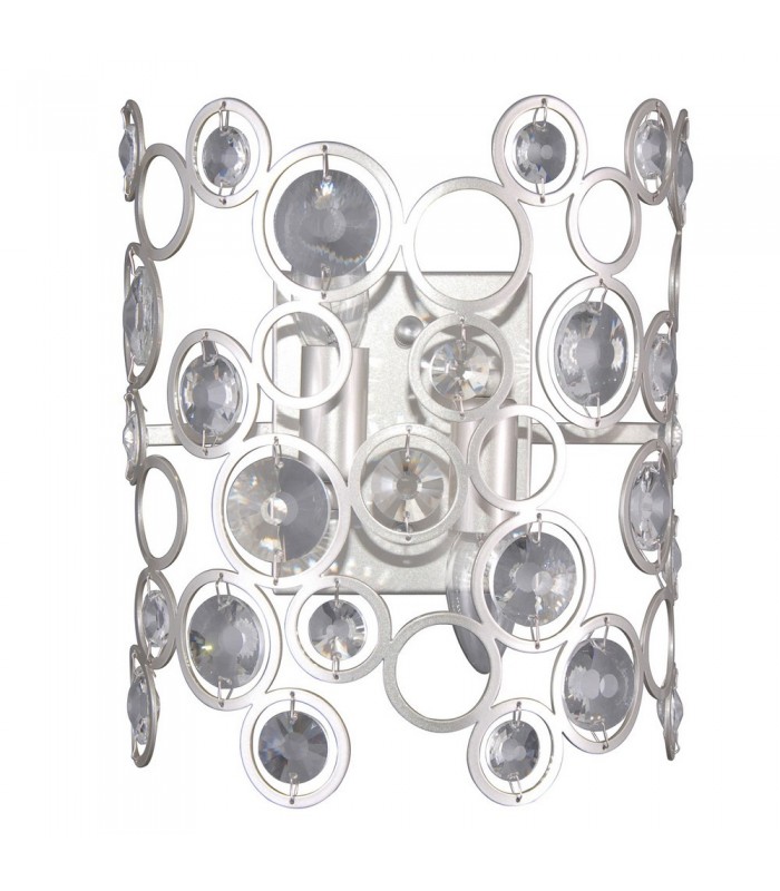Modern Wall Lamp Champagne Silver 2 Light , E14 - 1