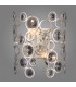 Modern Wall Lamp Champagne Silver 2 Light , E14 - 2
