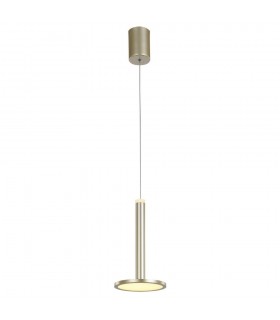 Modern LED Hanging Pendant Golden, Warm White 3000K 415lm Dimmable - 1