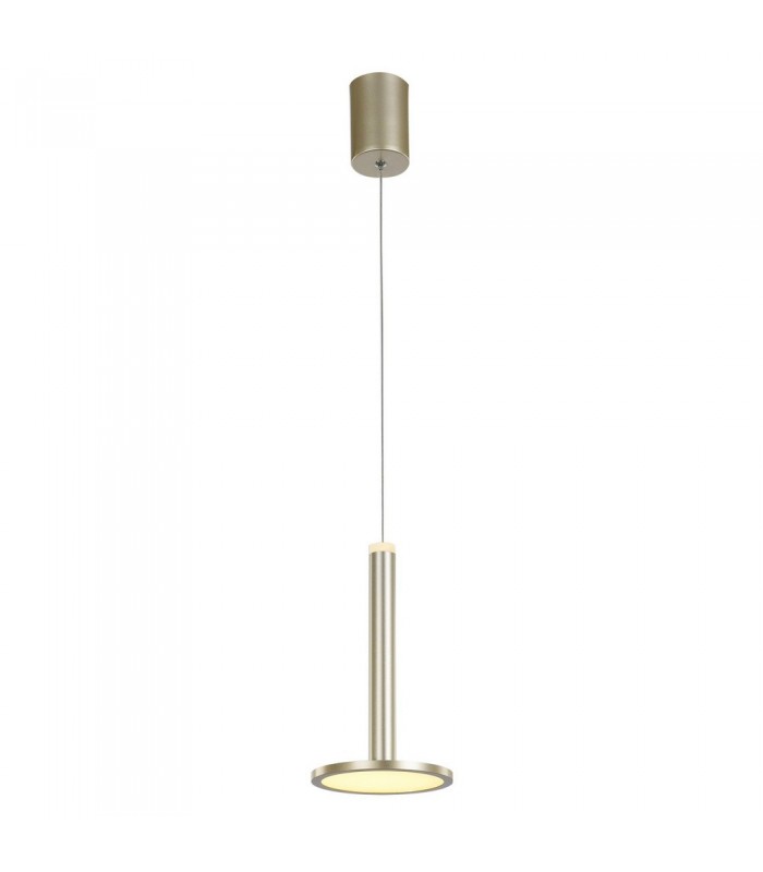 Modern LED Hanging Pendant Golden, Warm White 3000K 415lm Dimmable - 1
