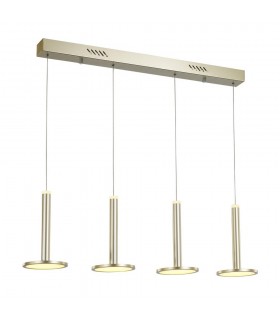 Modern LED Hanging Pendant Golden, Warm White 3000K 2690lm - 1
