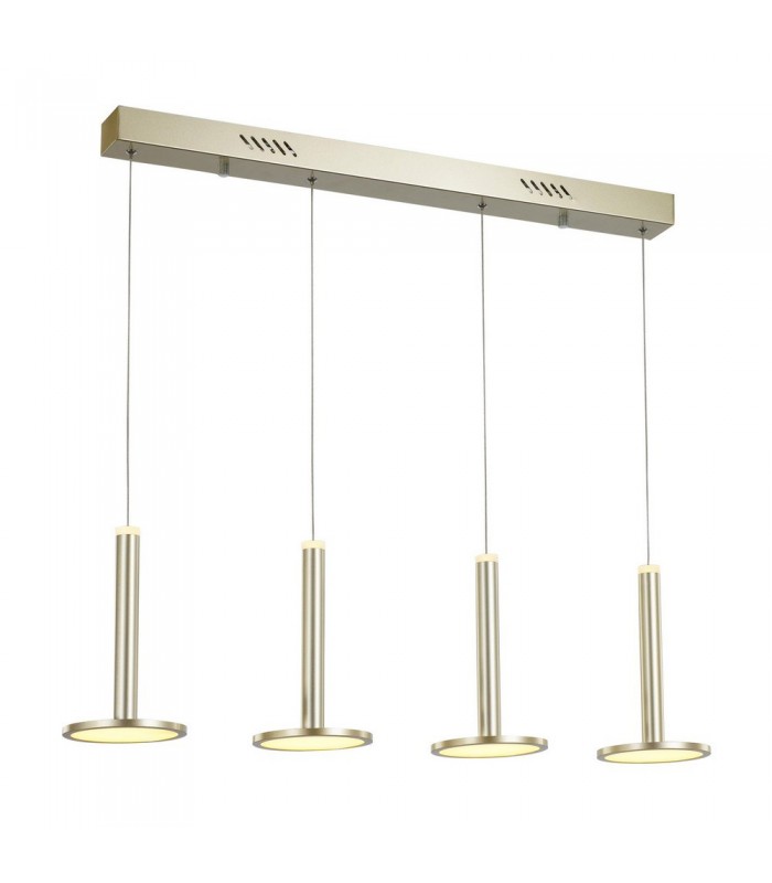 Modern LED Hanging Pendant Golden, Warm White 3000K 2690lm - 1