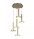 Modern LED Hanging Pendant Golden, Warm White 3000K 3360lm Dimmable - 1