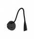 Modern LED Bedside Lamp Black, Warm White 3000K 120lm - 2