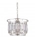 Modern Hanging Pendant Champagne Silver 3 Light , E14 - 1