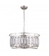 Modern Hanging Pendant Champagne Silver 6 Light , E14 - 2