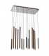 Modern LED Hanging Pendant Chrome, Warm White 3000K 4074lm Dimmable - 1