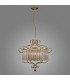 Classic Hanging Pendant Golden Champagne 6 Light , E14 - 3