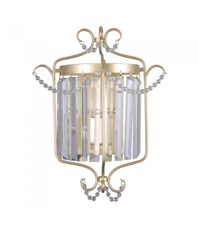 Classic Wall Lamp Golden Champagne 1 Light , E14 - 1