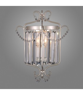 Classic Wall Lamp Champagne Silver 1 Light , E14 - 2