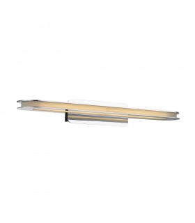 Modern LED Wall Lamp Chrome, Warm White 3000K 840lm - 1