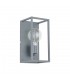 Industrial And Retro Wall Lamp Grey 1 Light , E27 - 2