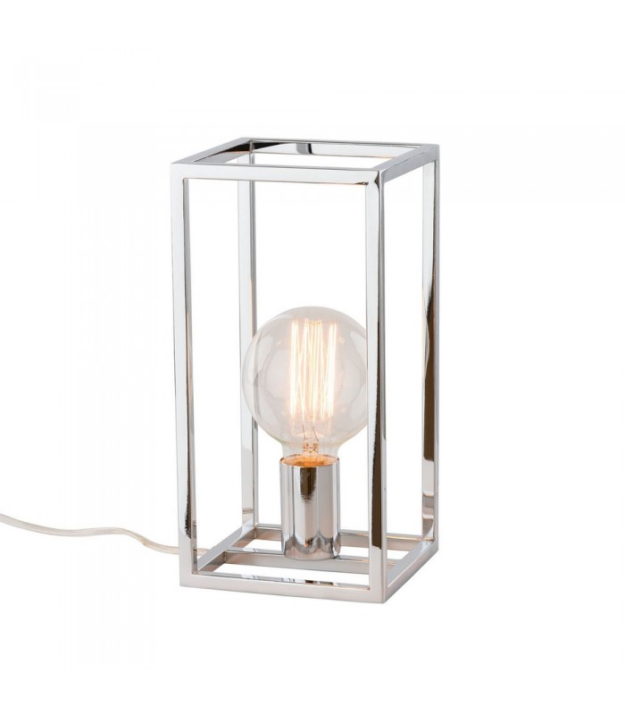 Industrial And Retro Table Lamp Chrome 1 Light , E27 - 1