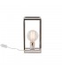 Industrial And Retro Table Lamp Chrome 1 Light , E27 - 3