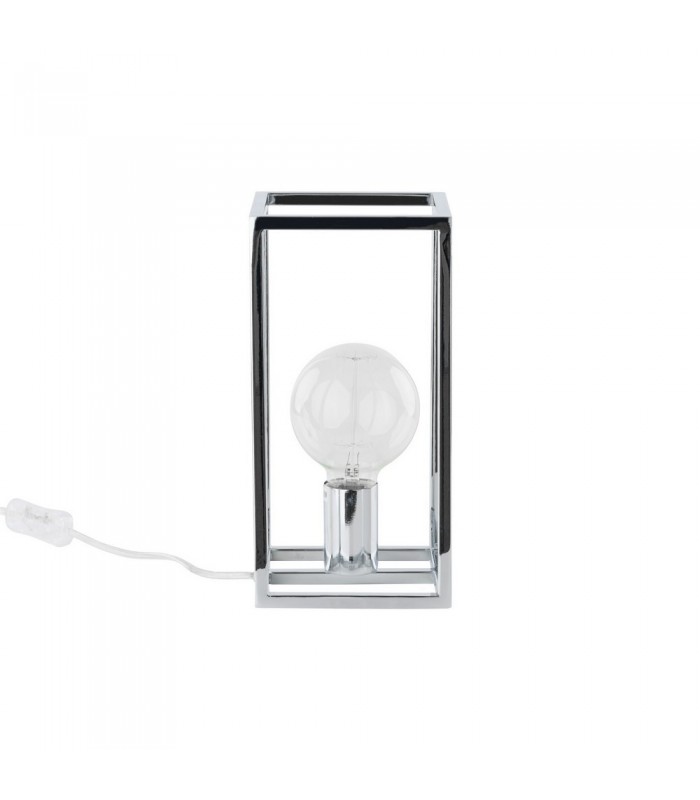 Industrial And Retro Table Lamp Chrome 1 Light , E27 - 4