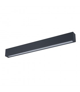 Modern LED Wall Lamp Black, Cool White 4000K 1440lm - 1
