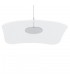 Modern LED Hanging Pendant Chrome, Clear, Warm White 3000K 550lm - 3
