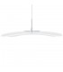 Modern LED Hanging Pendant Chrome, Clear, Warm White 3000K 550lm - 4