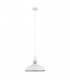 Industrial And Retro Hanging Pendant White 1 Light , E27 - 2