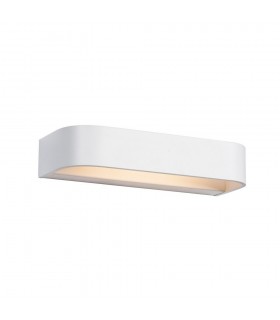 Modern LED Wall Lamp White, Warm White 3000K 495lm - 1