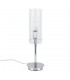 Modern Table Lamp Chrome 1 Light  with Clear Shade, E27 - 1