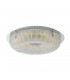 Modern LED Flush Ceiling Light Chrome, Silver, Warm White 3000K 2780lm - 1