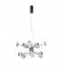 Modern LED Hanging Pendant Bronze, Warm White 3000K 4900lm - 2