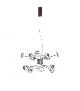 Modern LED Hanging Pendant Bronze, Warm White 3000K 4900lm - 2