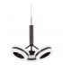 Modern LED Hanging Pendant Bronze, Warm White 3000K 1150lm - 1