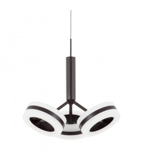 Modern LED Hanging Pendant Bronze, Warm White 3000K 1150lm - 1