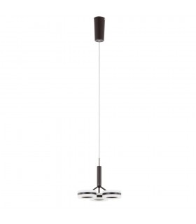 Modern LED Hanging Pendant Bronze, Warm White 3000K 1150lm - 2