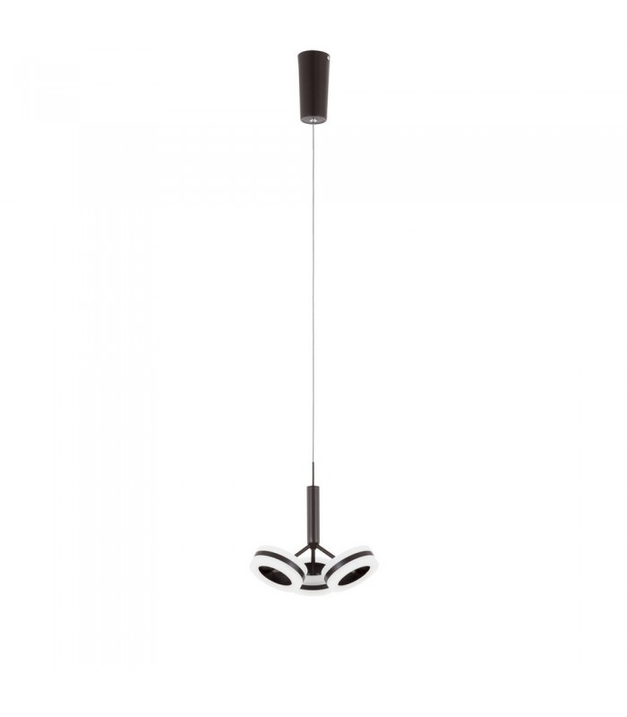 Modern LED Hanging Pendant Bronze, Warm White 3000K 1150lm - 3