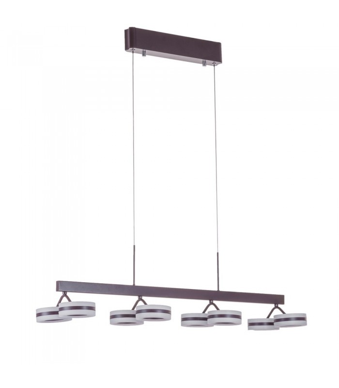 Modern LED Hanging Pendant Bronze, Warm White 3000K 2450lm - 3