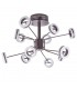 Modern LED Hanging Pendant Fixed Bronze, Warm White 3000K 4000lm - 1