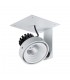 Modern Technical LED Recessed Ceiling White, Black, Cool White 4000K 980lm - 1