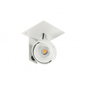 Modern Technical LED Recessed Ceiling White, Black, Cool White 4000K 980lm - 2