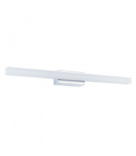 Modern LED Wall Lamp Chrome, Warm White 3000K 450lm - 1
