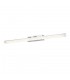 Modern LED Wall Lamp Chrome, Warm White 3000K 1120lm - 1