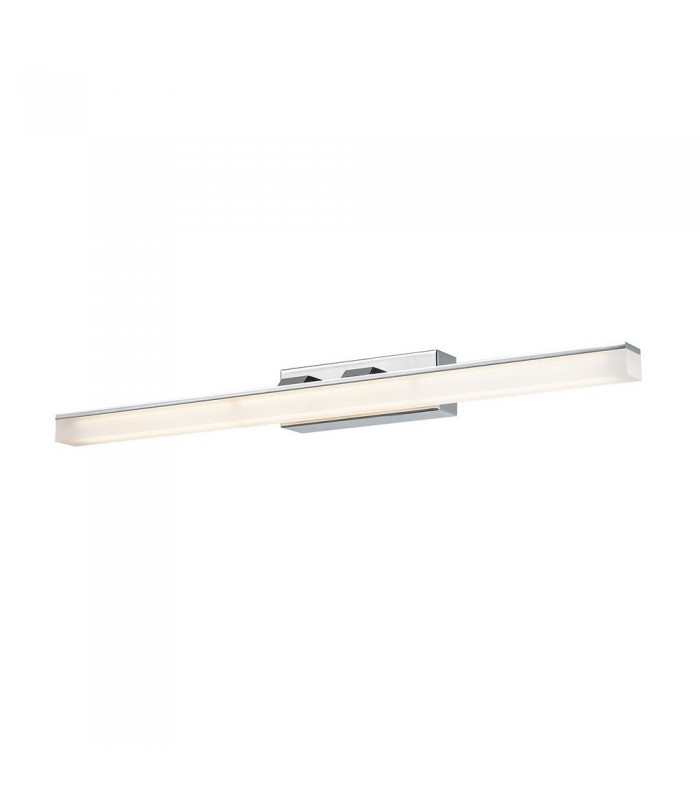 Modern LED Wall Lamp Chrome, Warm White 3000K 840lm - 1