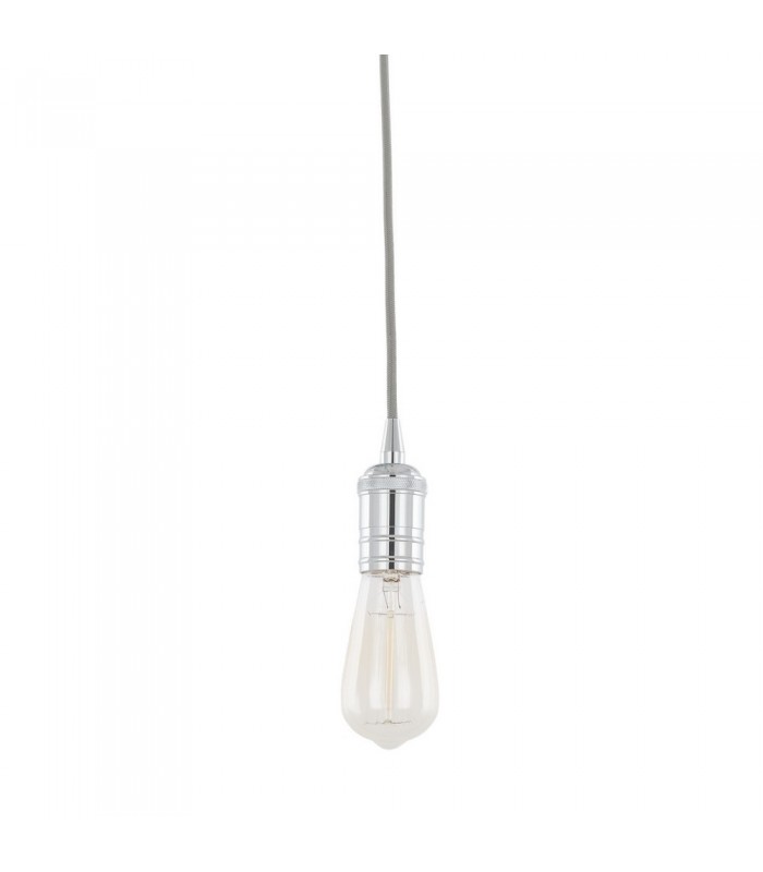 Modern Hanging Pendant Lamp Holders Chrome 1 Light , E27 - 1