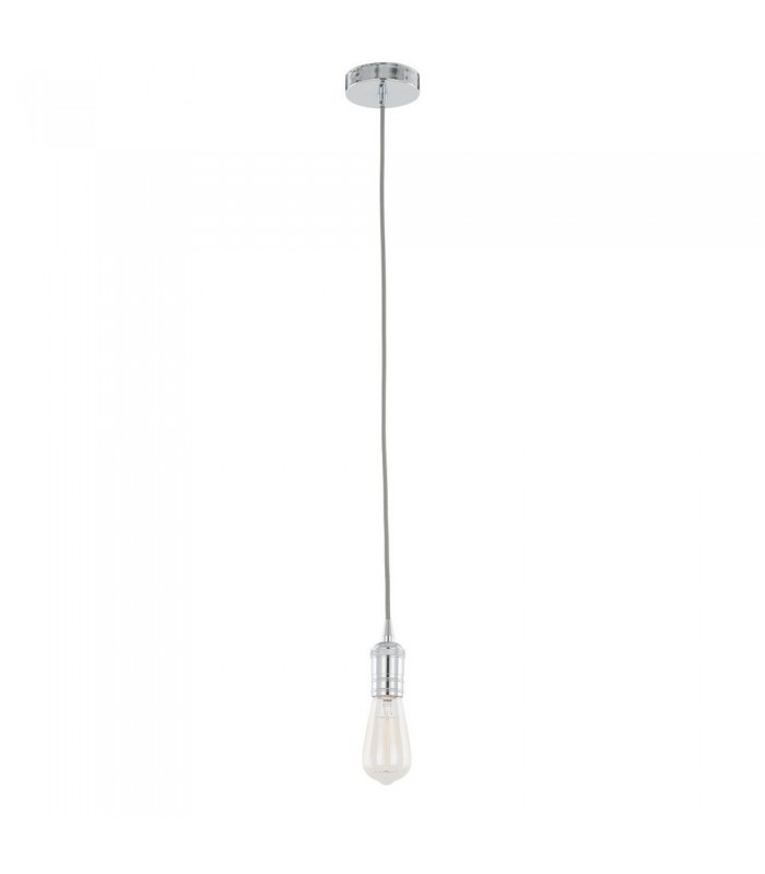 Modern Hanging Pendant Lamp Holders Chrome 1 Light , E27 - 2