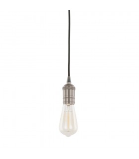 Modern Hanging Pendant Lamp Holders Black 1 Light , E27 - 1