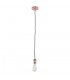 Modern Hanging Pendant Lamp Holders Red Copper 1 Light , E27 - 2