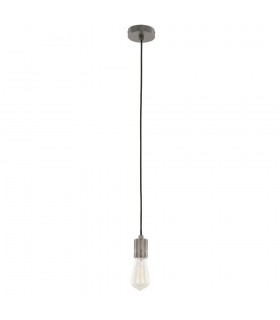 Modern Hanging Pendant Lamp Holders Black 1 Light , E27 - 2