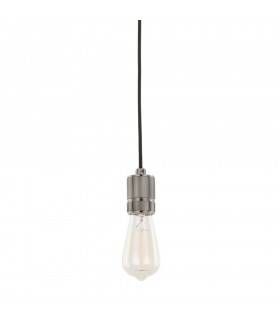 Modern Hanging Pendant Lamp Holders Black 1 Light , E27 - 1