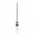 Modern Hanging Pendant Lamp Holders Antique Bronze 1 Light , E27 - 1