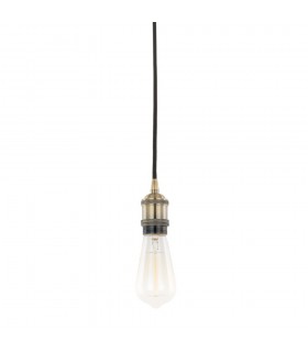 Modern Hanging Pendant Lamp Holders Antique Bronze 1 Light , E27 - 1